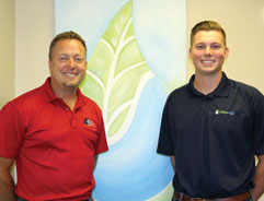 Rick and Austin Veach